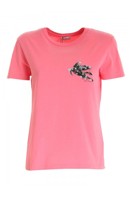 T-SHIRT FITTED JERSEY ETRO DONNA 145147957 0650