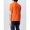 ORANGE COTTON BASE T SHIRT PAUL&SHARK MAN