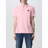 PINK COTTON BASE POLO SHIRT WITH LOGO DETAIL PAUL&SHARK MAN