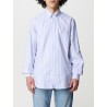 ORGANIC COTTON OXFORD STRIPE WITH LOGO DETAIL PAUL&SHARK MAN