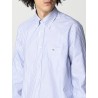 ORGANIC COTTON OXFORD RIGA CON DETTAGLIO LOGO PAUL&SHARK C0P3006 002