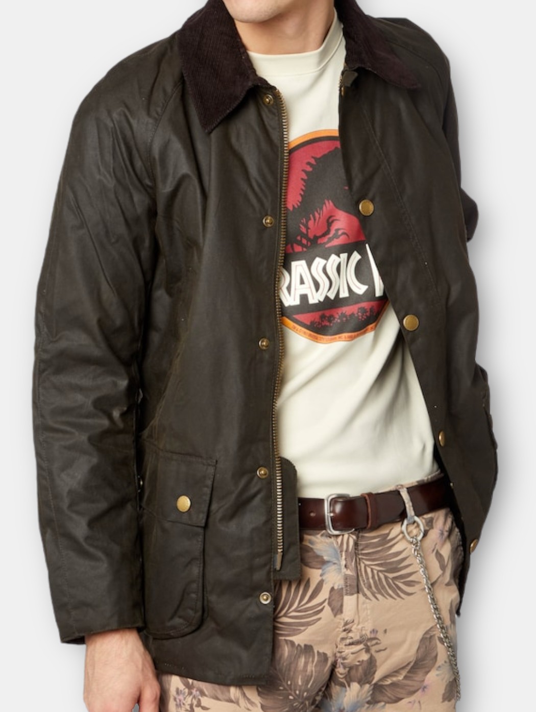 ASHBY WAX JACKET BARBOUR MWX0339 OL71