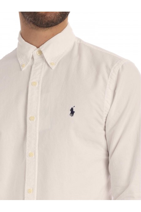 Camicia Oxford Slim-Fit POLO RALPH LAUREN UOMO 710736557 002