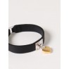 HEART PADLOCK LEATHER BRACELE AMBUSH WOMAN