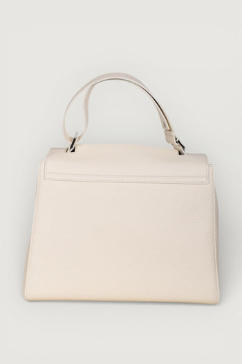 Borsa a spalla media sveva soft in pelle con traco - 3