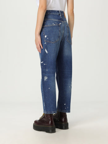 Woven boyfriend pants - 2