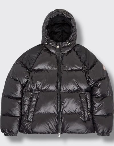 Piumino unisex con cappuccio pyrenex sten nero