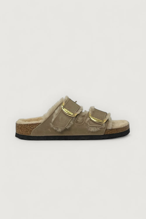 Arizona big buckle shearling