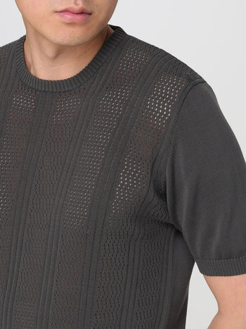 Girocollo mm punto traforato - 3