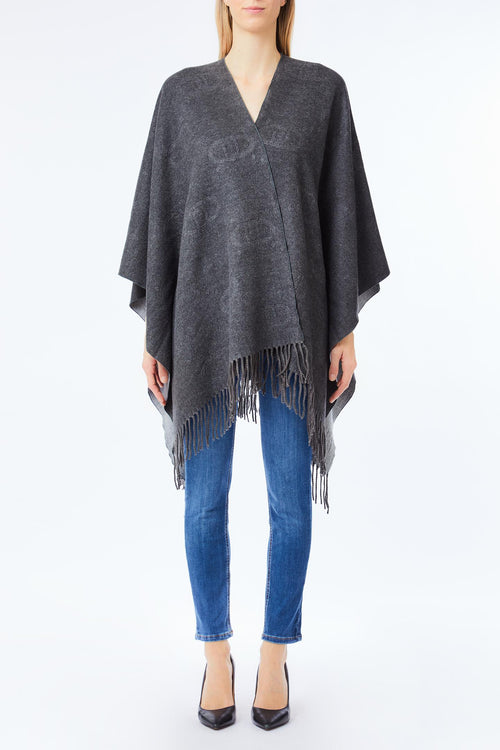 Poncho embossed