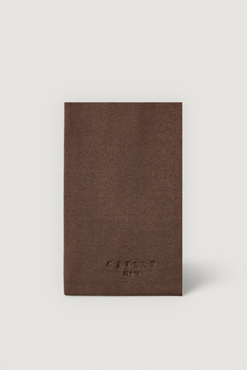 Sciarpa con logo ricamato in tono - 2