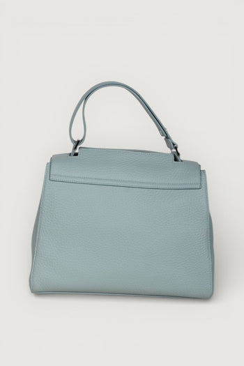 Borsa a spalla media sveva soft in pelle con traco - 3