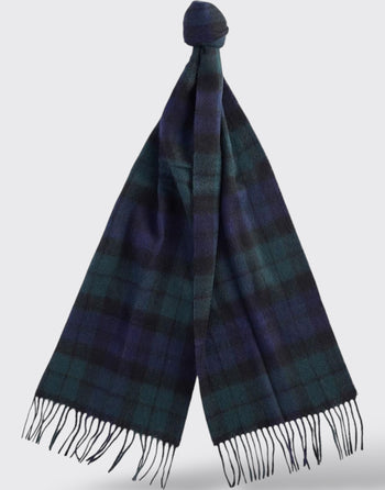 New check tartan scarf - 3