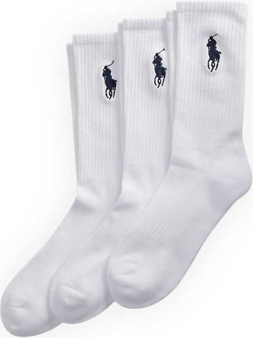 Big pony crew sock 3 pk