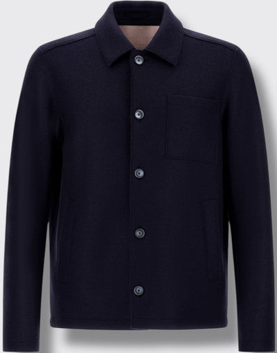 Giacca camicia con tasche