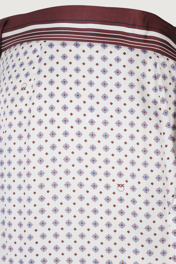 Ruth pantalone twill stampa fo - 2