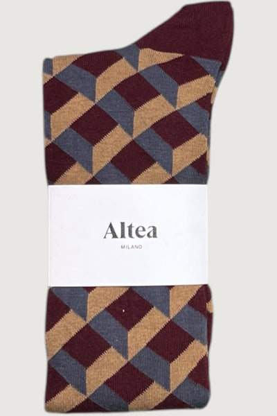 Calza lunga geometrico