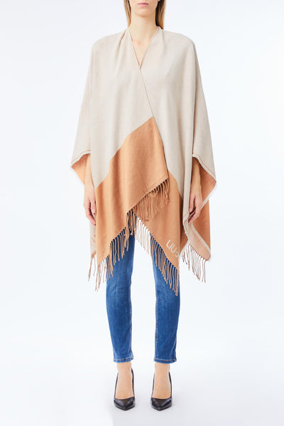 Poncho oval monogram