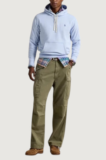 Felpa chiusa con cappuccio - 4