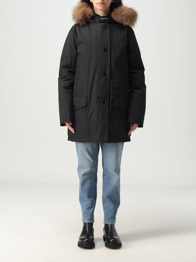 Arctic detachable fur parka