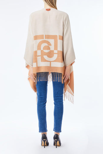 Poncho oval monogram - 2