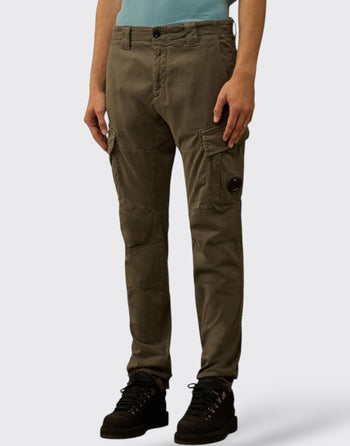 Cargo pants in stretch satin - 2