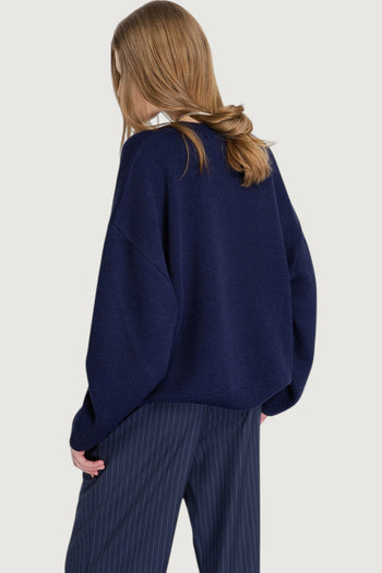 Pullover con logo ricamato - 2