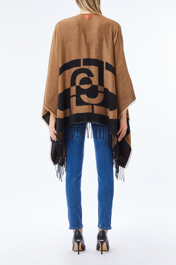 Poncho oval monogram - 2