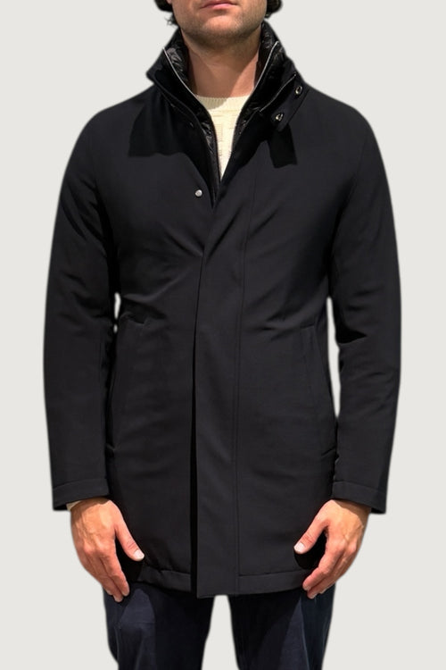 Cappotto imbottito piuma