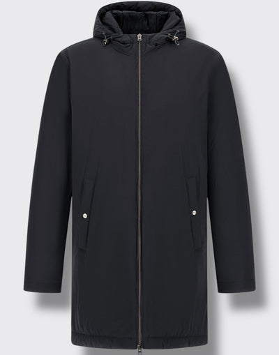 Giaccone parka impacchettabile