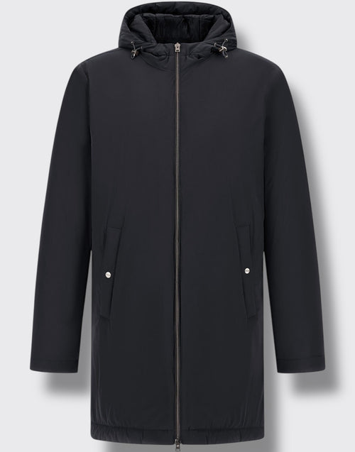 Giaccone parka impacchettabile