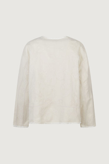 Iris velvet wool tweed blouson - 3