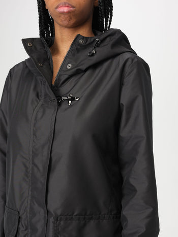 Parka con cappuccio e gancio - 4