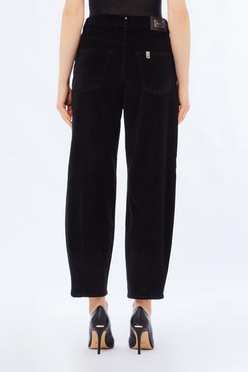 Pant. new barrel h.w. velluto - 2