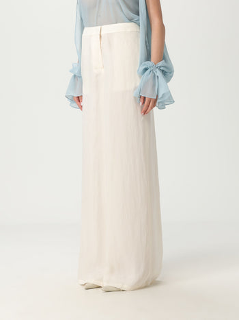 Washed gabardine pants - 4