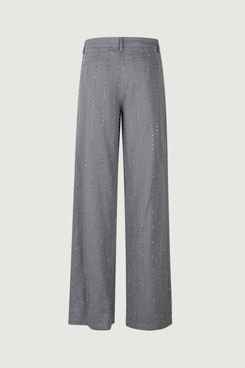 Penny pantalone cotone ricamo - 3