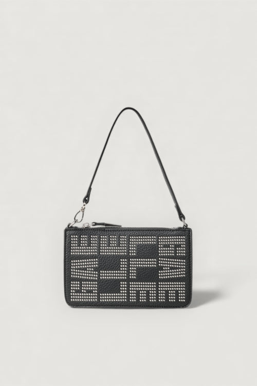 Mini pochette borchiata