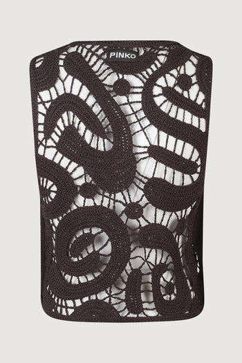 Eruzione top crochet geometric - 3