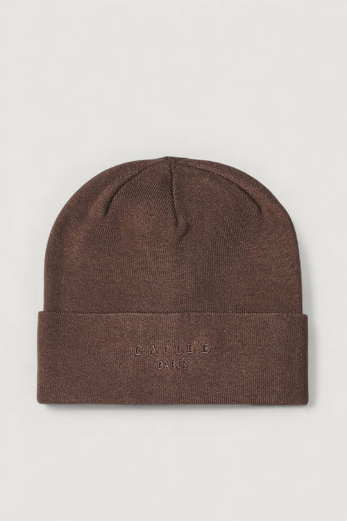 Capellino con logo ricamato in tono