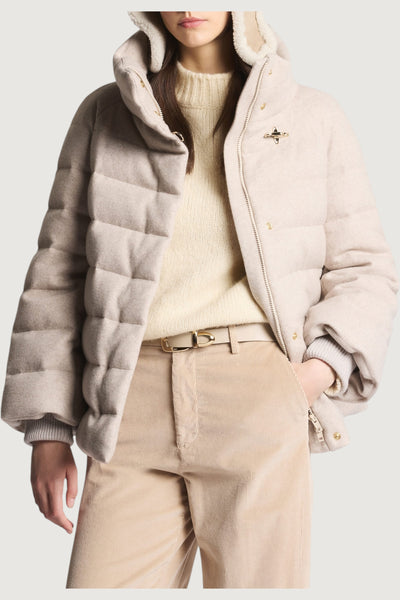 Down cape raglan + gancio