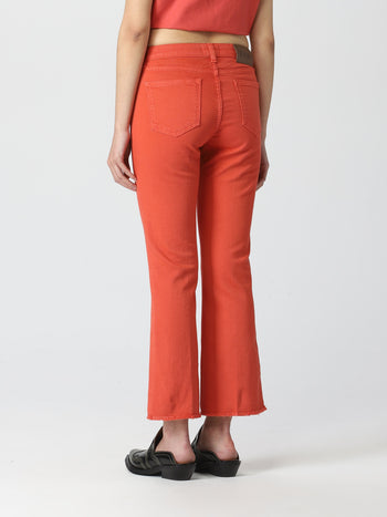 5 tasche skinny fondo frangia - 2