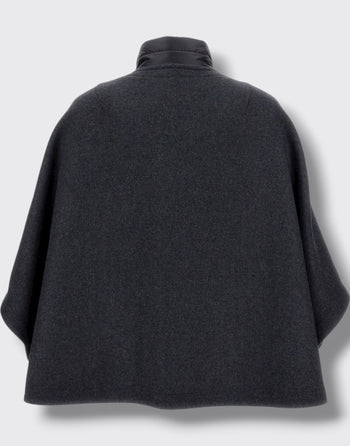 Cappetta double, stacc. trap. righe - 2