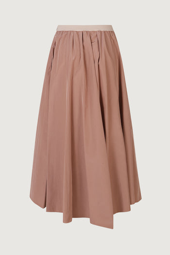 Chic taffetta longette skirt - 3