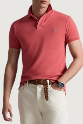 Polo in piqué slim-fit - 4