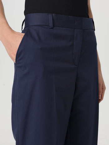 Pantalone tela di cotone stretch - 4