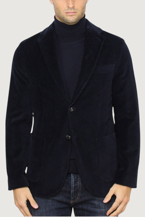 Blazer corduroy dark navy