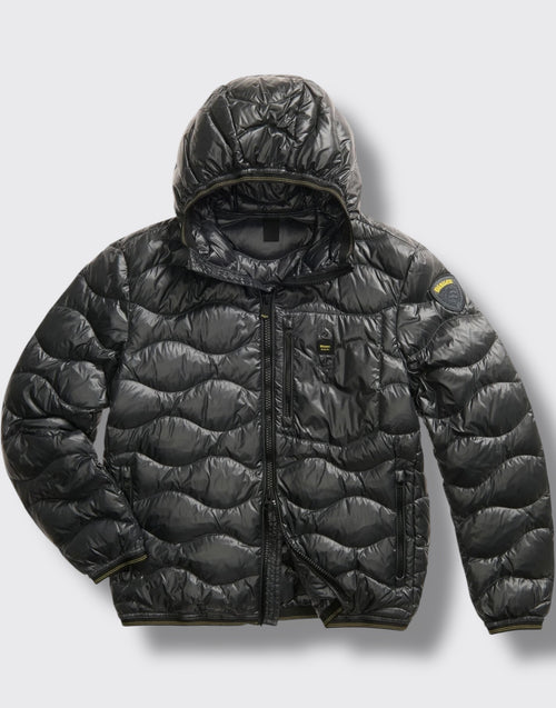 Piumino ad onde wave