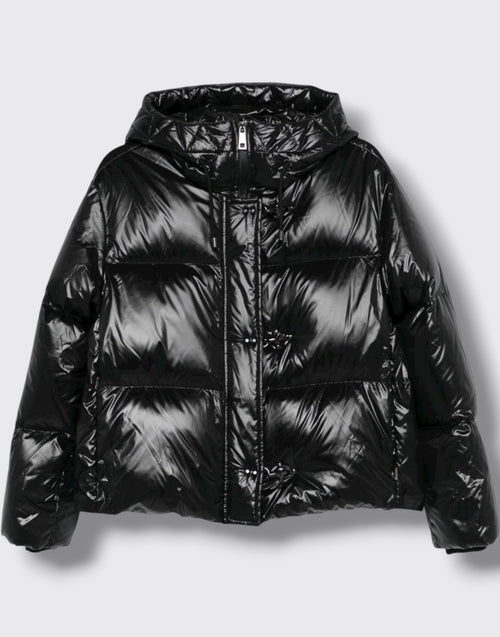 Piumino 3 ganci + cappuccio