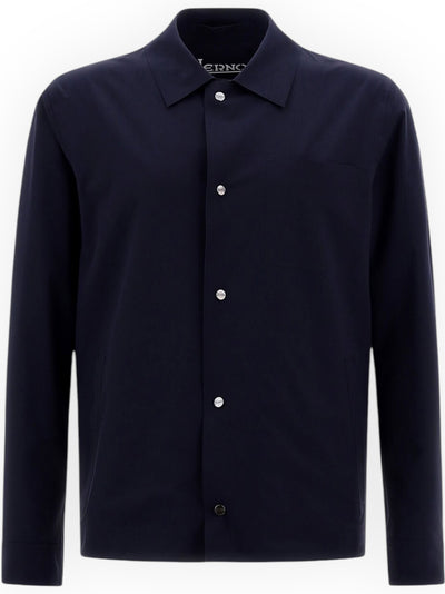 Shirt jacket nastrata