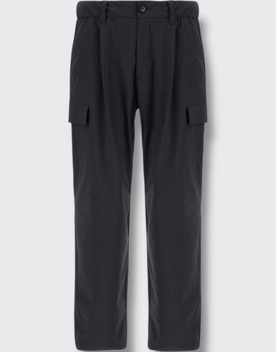 Pantalone regular con pattine